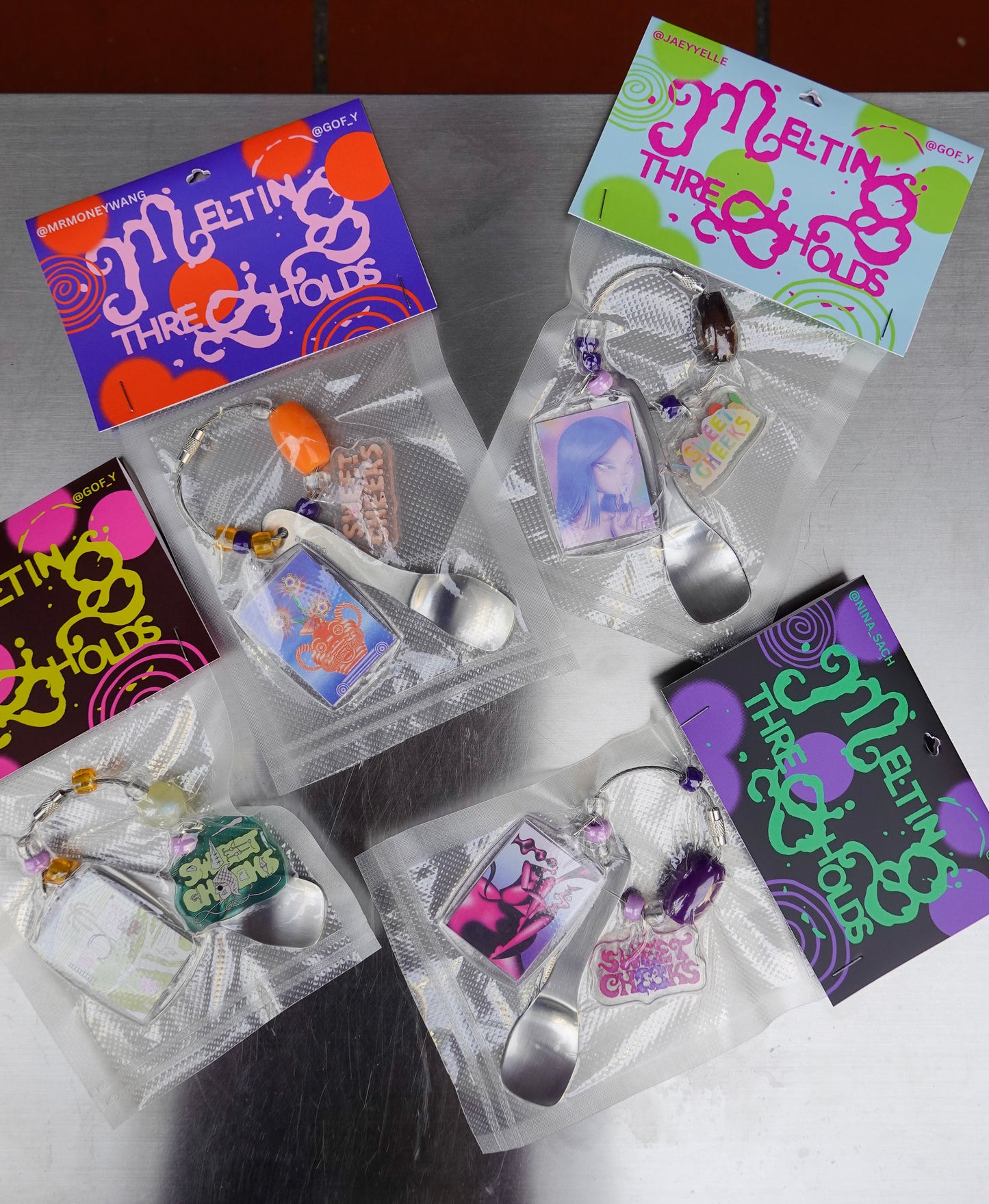 GOFY& Sweet Cheeks Keychain