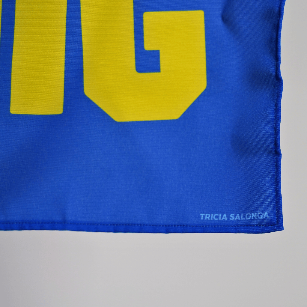 Trauma Bonding Picnic Mat Mini by Tricia Salonga