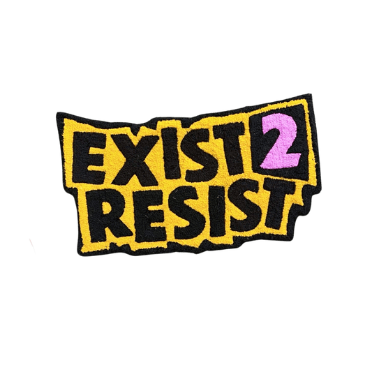 Exist to Resist Tufted Rug by Profanity