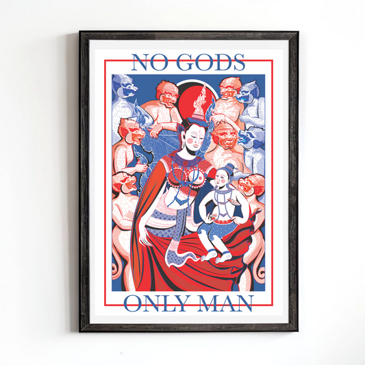 No gods, only human by PRAWR