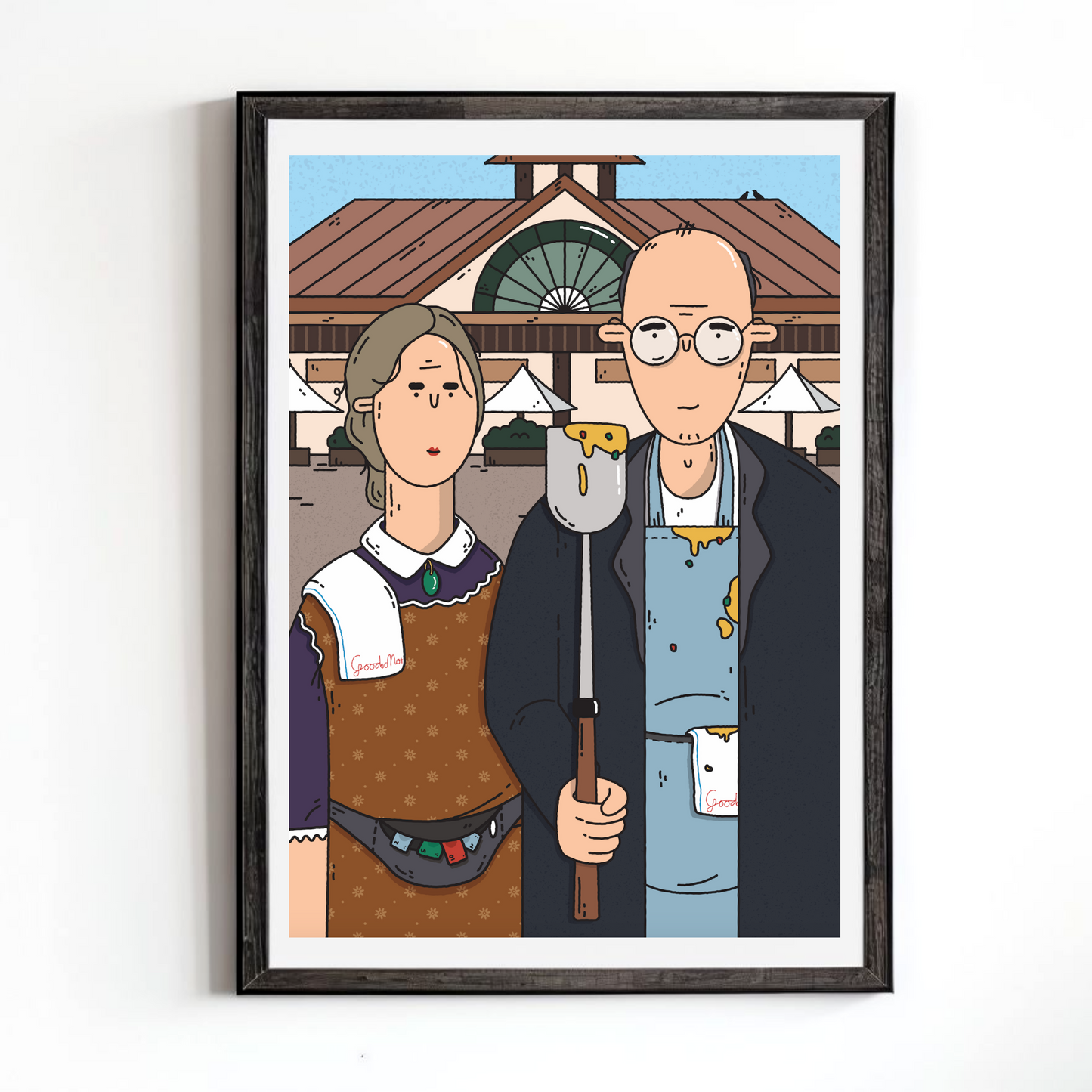 Singaporean Hawkers by Sandy Ang
