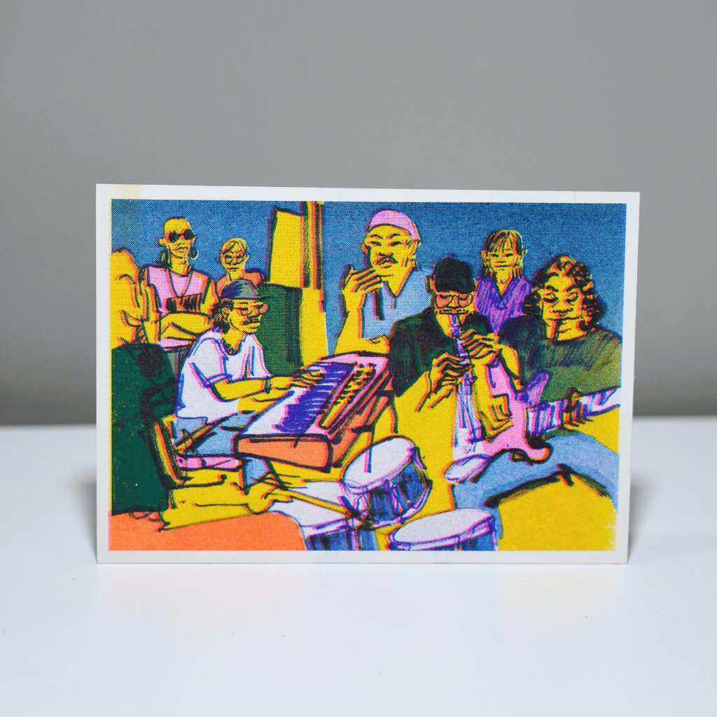 Riso Postcards by Shui Wong