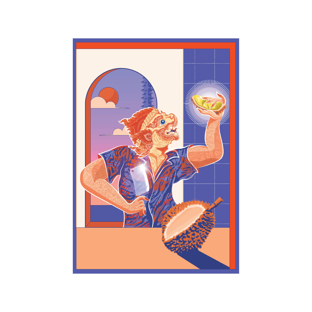 Let Them Eat Durian by PRAWR