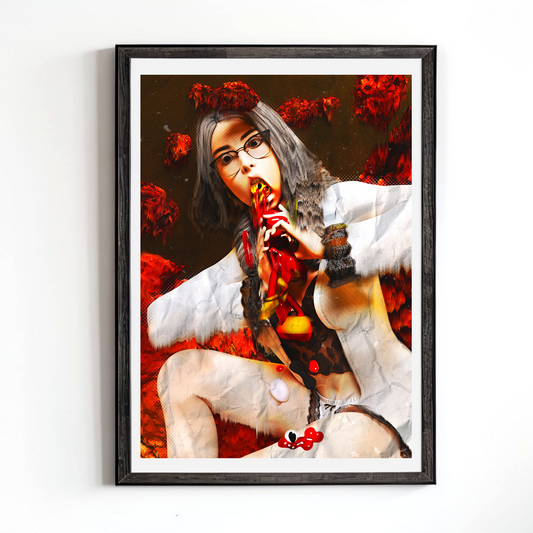 Sandy Devouring The Bee by Fahmi Sedek