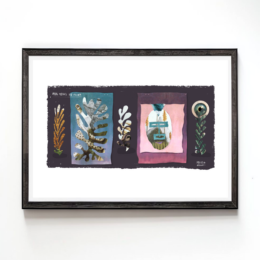 After Matisse's The Eskimo: Exquisite Forms and Their Opposites by Resatio Adi Putra