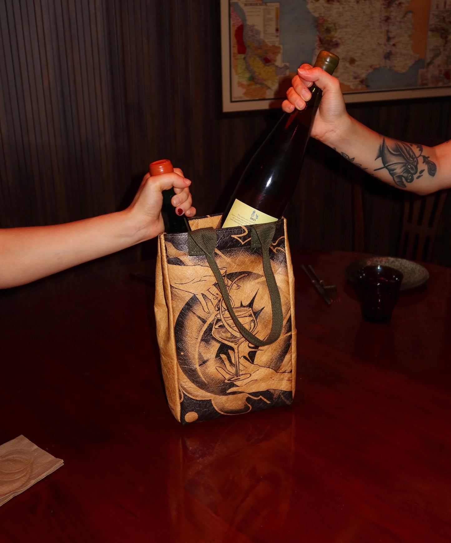 GOFY& JUICE Wine Bag
