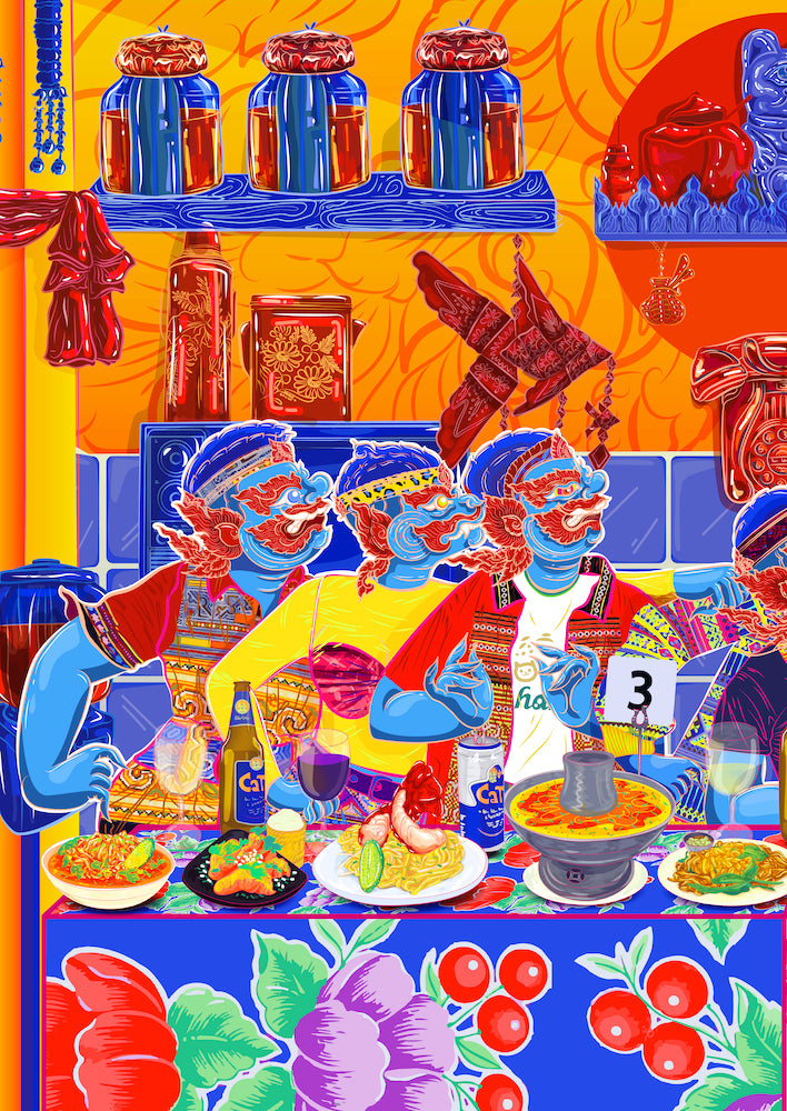 Last Supper in BANGKOK by PRAWR