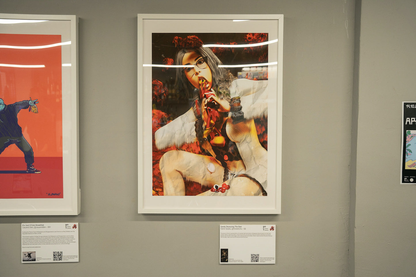 Sandy Devouring The Bee by Fahmi Sedek