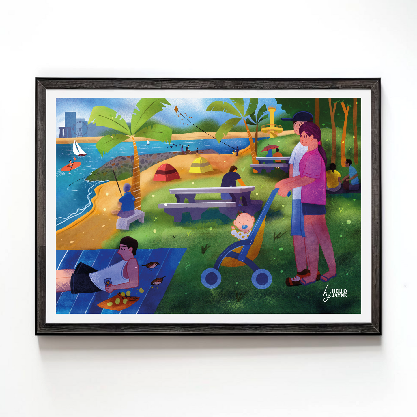 A Sunday Afternoon at East Coast Park by Hello Jayne