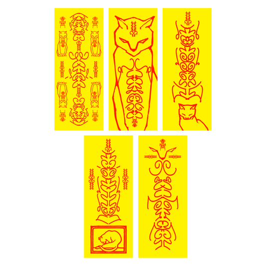 Cat Lover’s Talisman Sticker Set by DUNNO CLUB