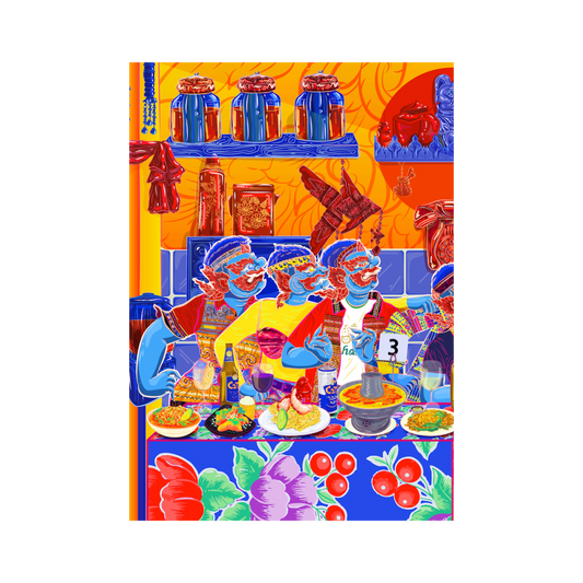 Last Supper in BANGKOK by PRAWR