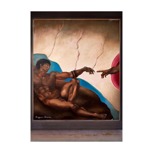 Recreation of Adam by Aryan Arora