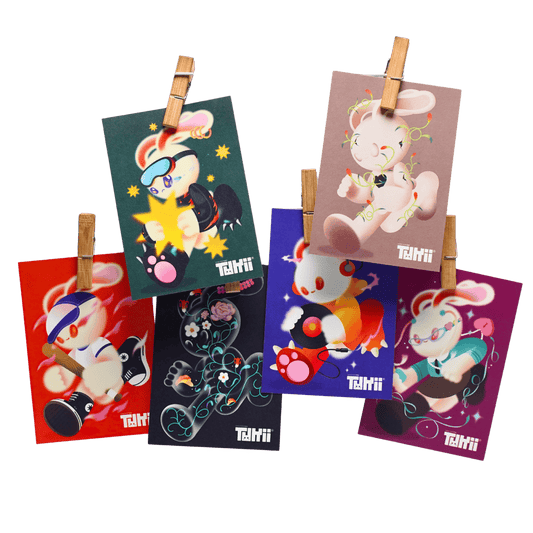 Tukii Postcards by Refli