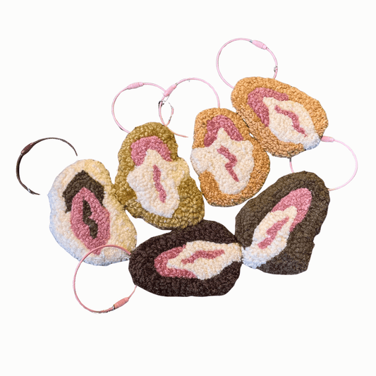 Tufted Vag Keychain by Profanity