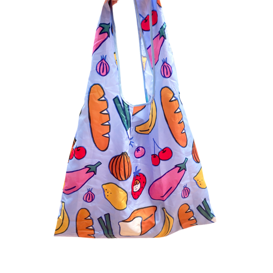 Groceries Shopper Bag by Yaminisa