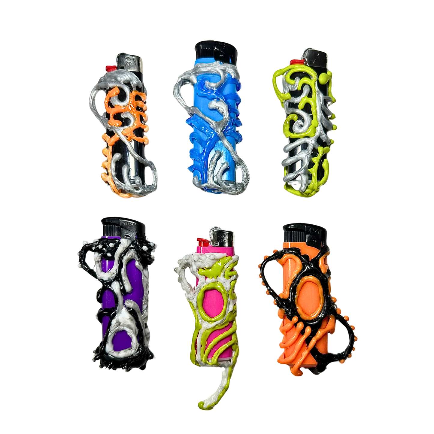 Fungus Lighter Holders by Yumworld