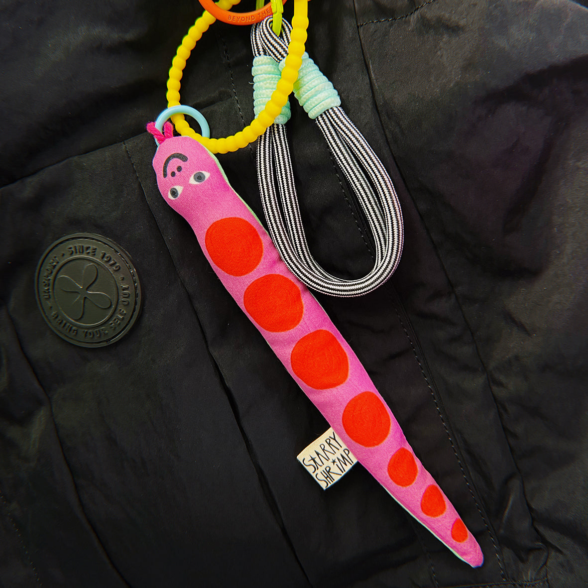 Ular Ulat Unagi Bag Charm by Starry Shrimp