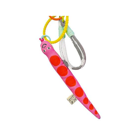 Ular Ulat Unagi Bag Charm by Starry Shrimp