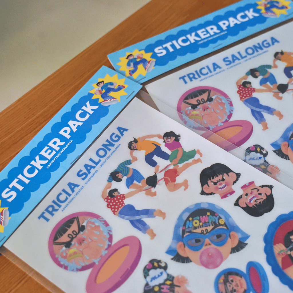 Sticker Pack by Tricia Salonga