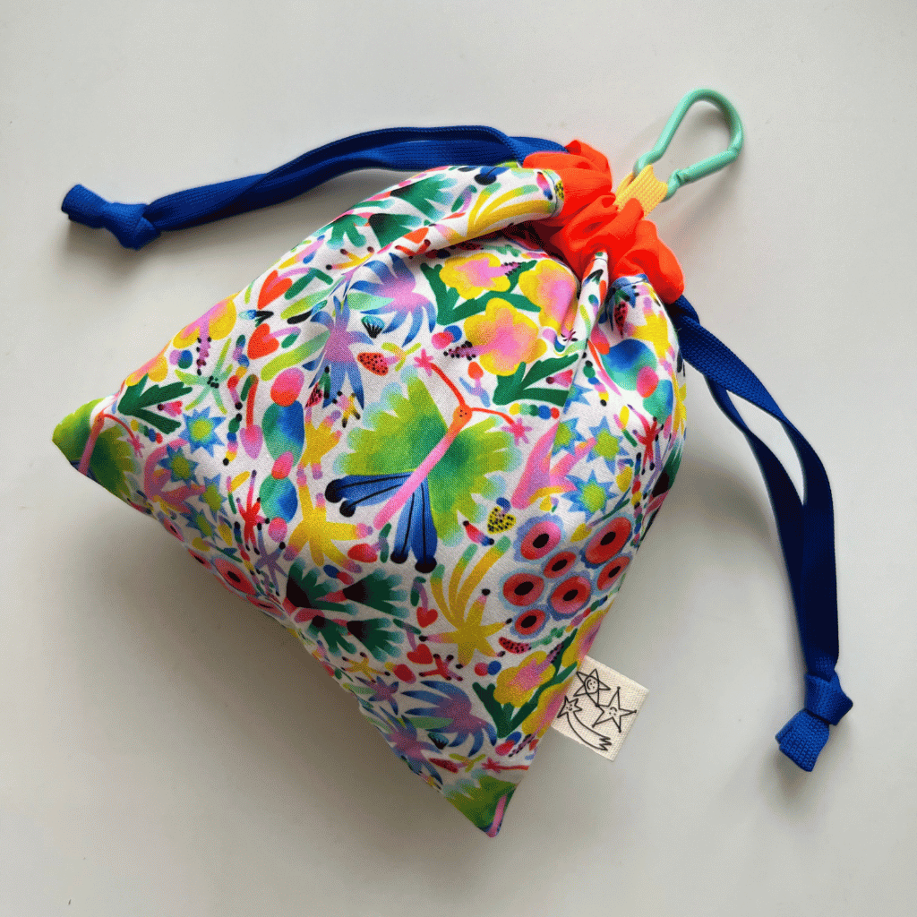 Drawstring Pouches by Starry Shrimp