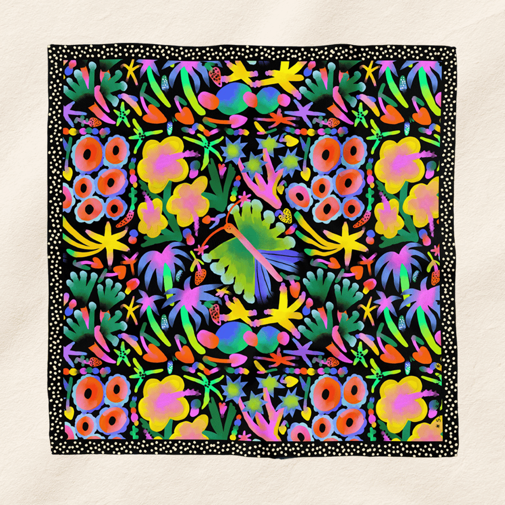 Fleur Scarf by Starry Shrimp