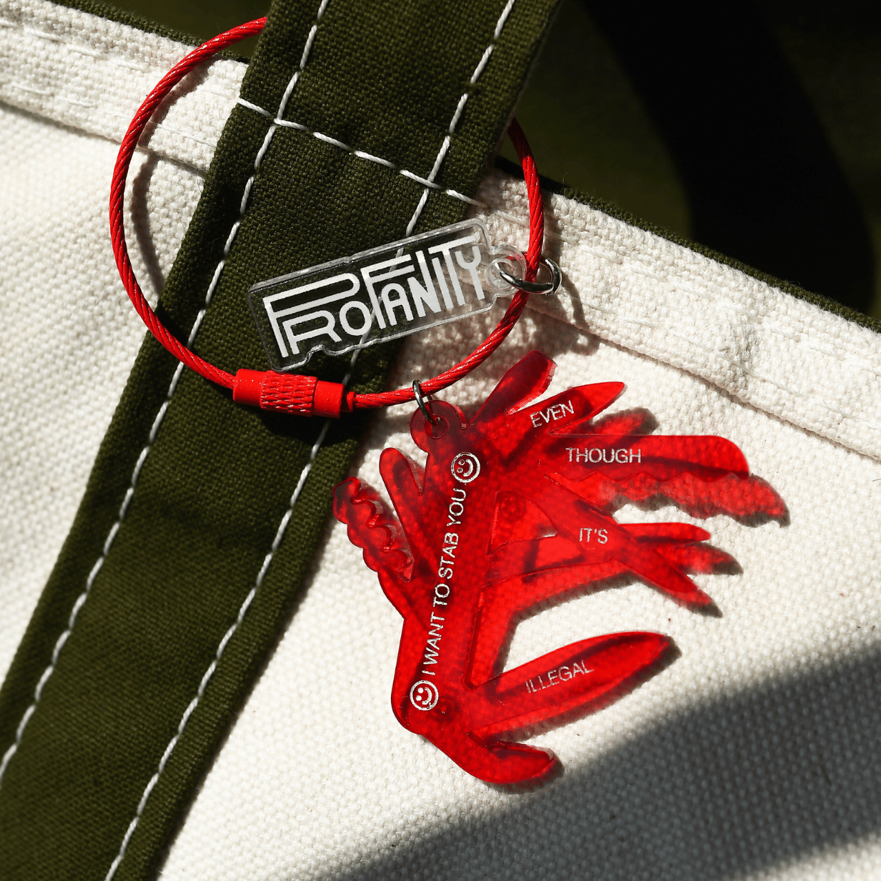 Acrylic Keychains by Profanity