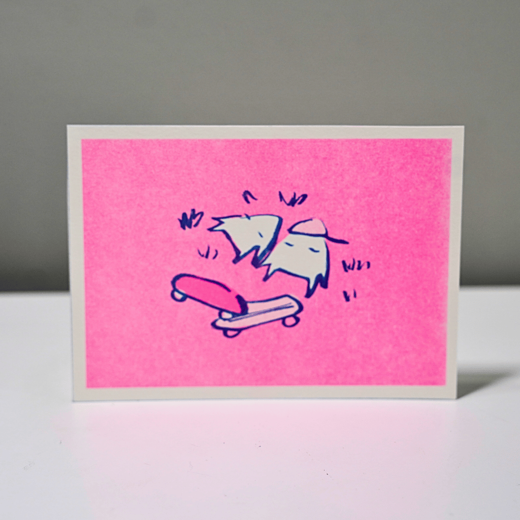 Riso Postcards by Shui Wong