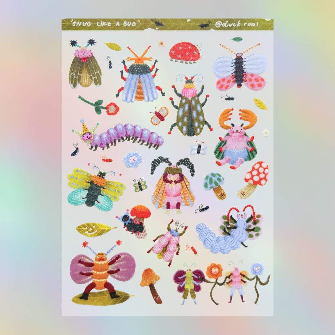Sticker Sheets by Duck Ruai