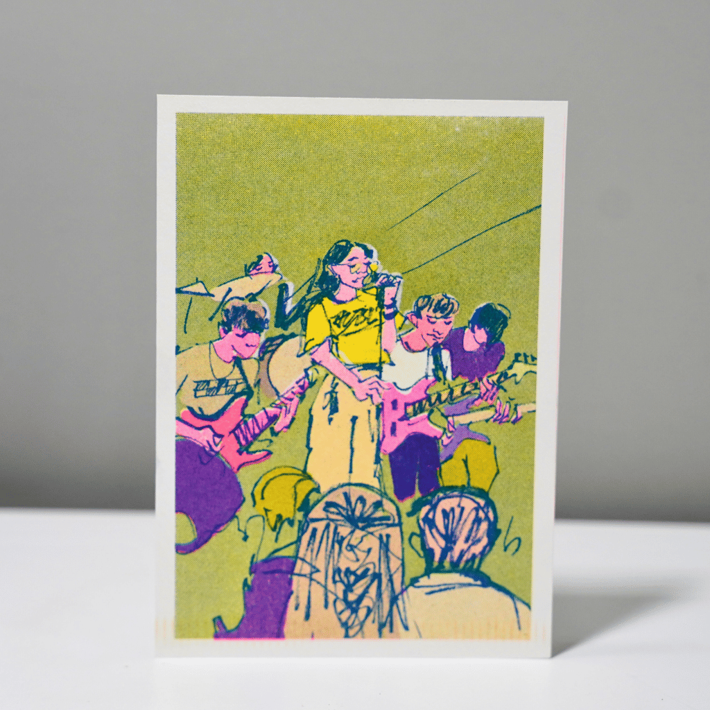 Riso Postcards by Shui Wong