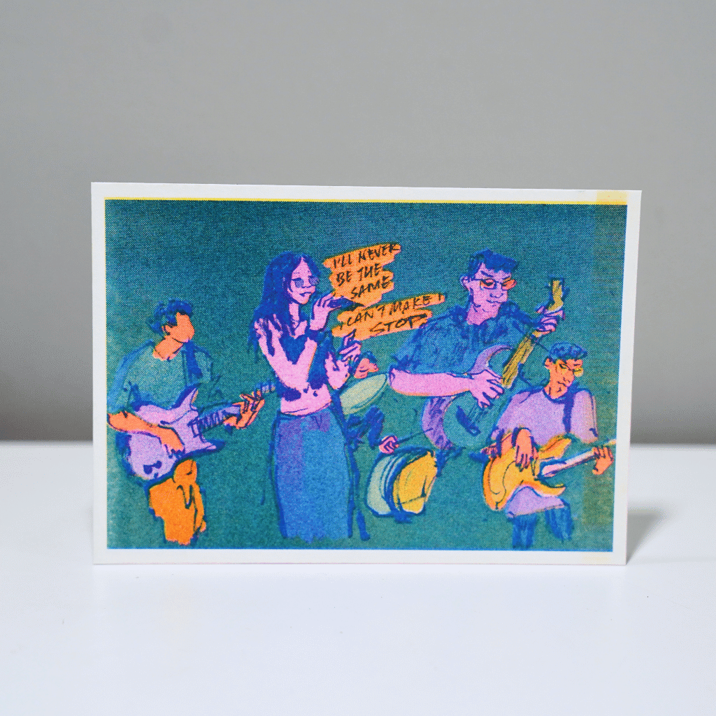 Riso Postcards by Shui Wong