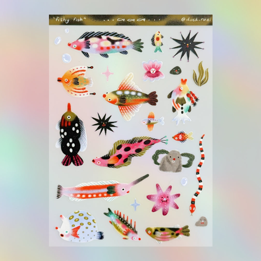 Sticker Sheets by Duck Ruai