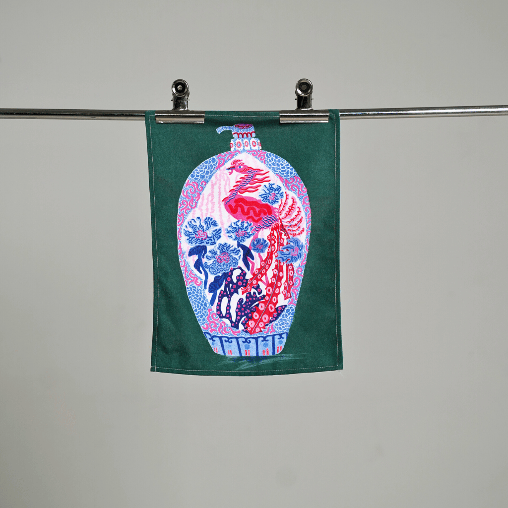 Non-of-Ya Vases (Tea Towels) by Jill Tran