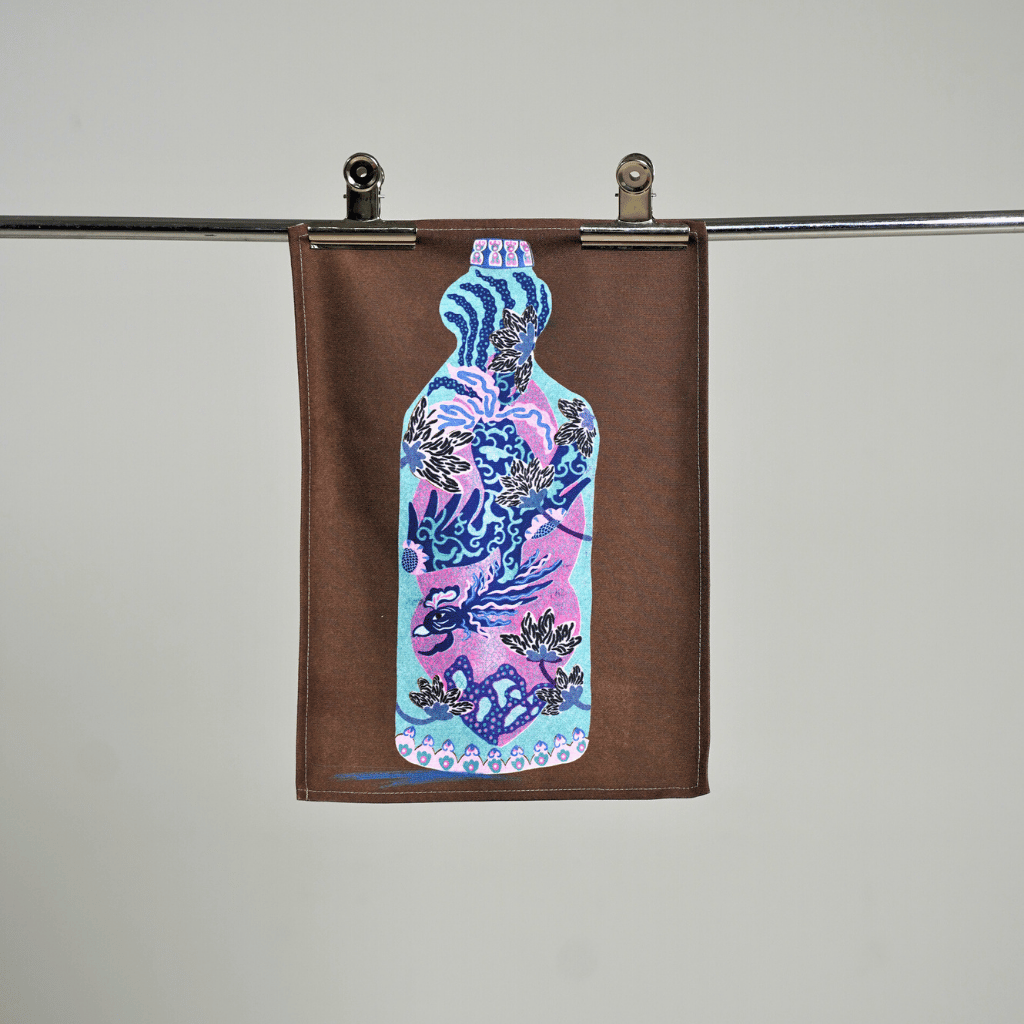 Non-of-Ya Vases (Tea Towels) by Jill Tran