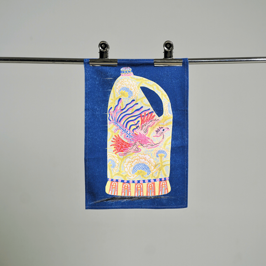 Non-of-Ya Vases (Tea Towels) by Jill Tran