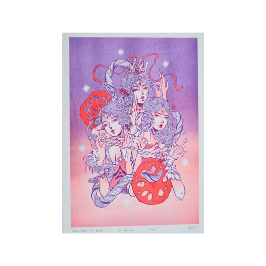 Three Heads Six Arms by Tororo.aoi