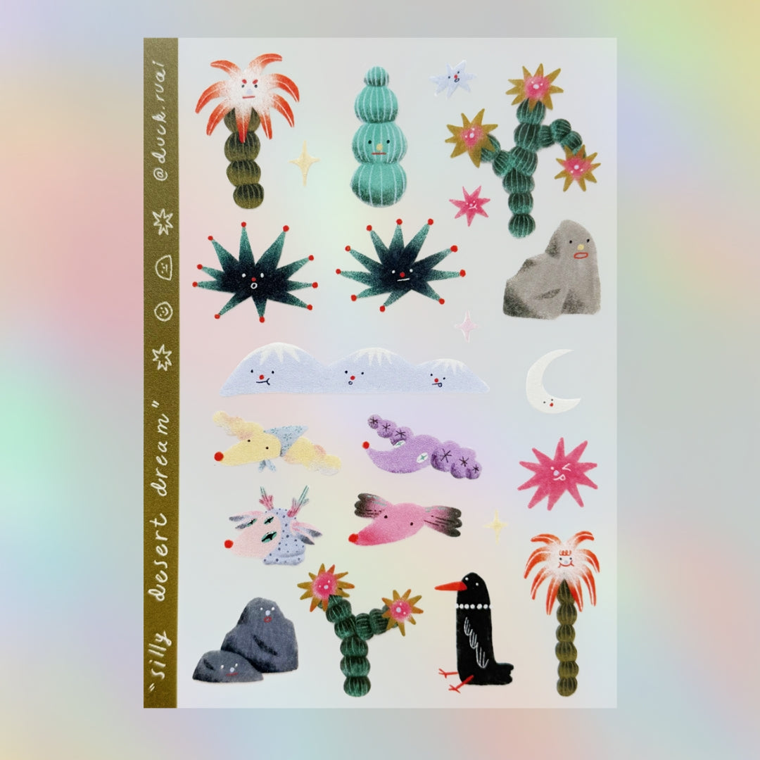 Sticker Sheets by Duck Ruai