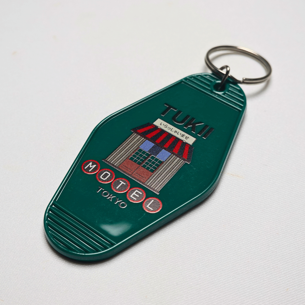 Tukii Motel Keychain by Refli