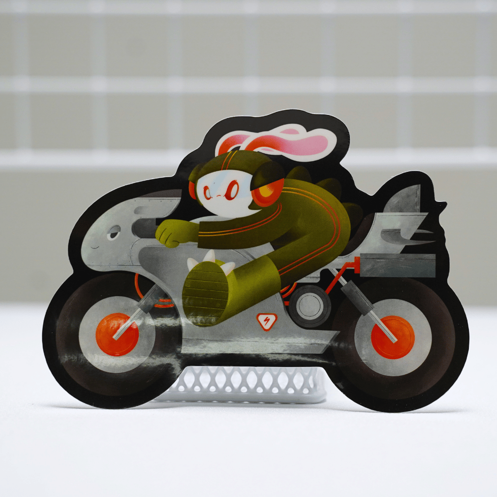 Tukii Vinyl Sticker by Refli