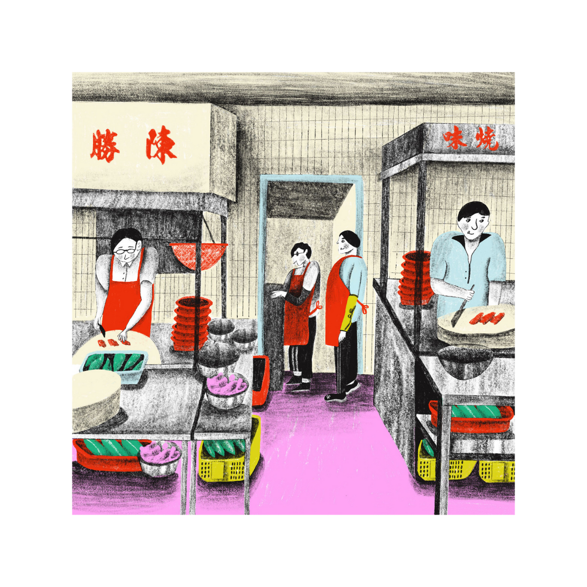 Traditional Restaurant in Macau by Chuthings