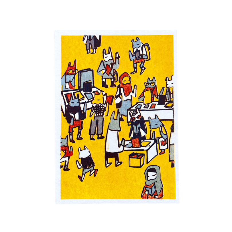 Art Book Fair (Yellow) by Shui Wong