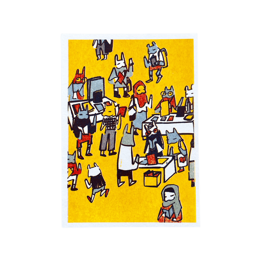 Art Book Fair (Yellow) by Shui Wong