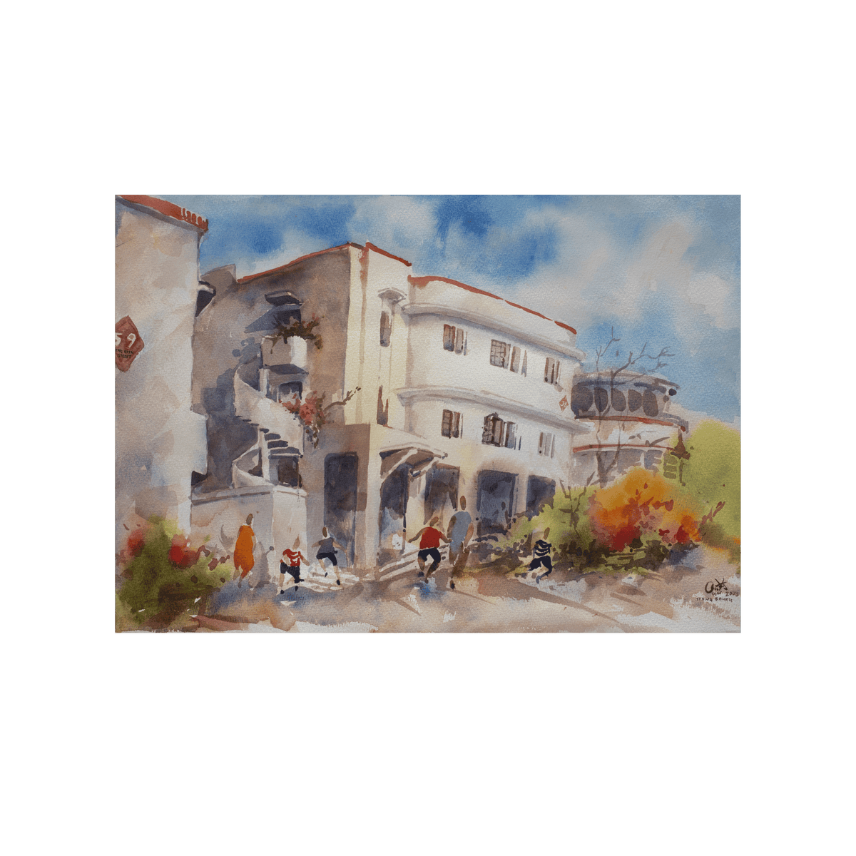 Tiong Bahru Mornings by Chin Wei