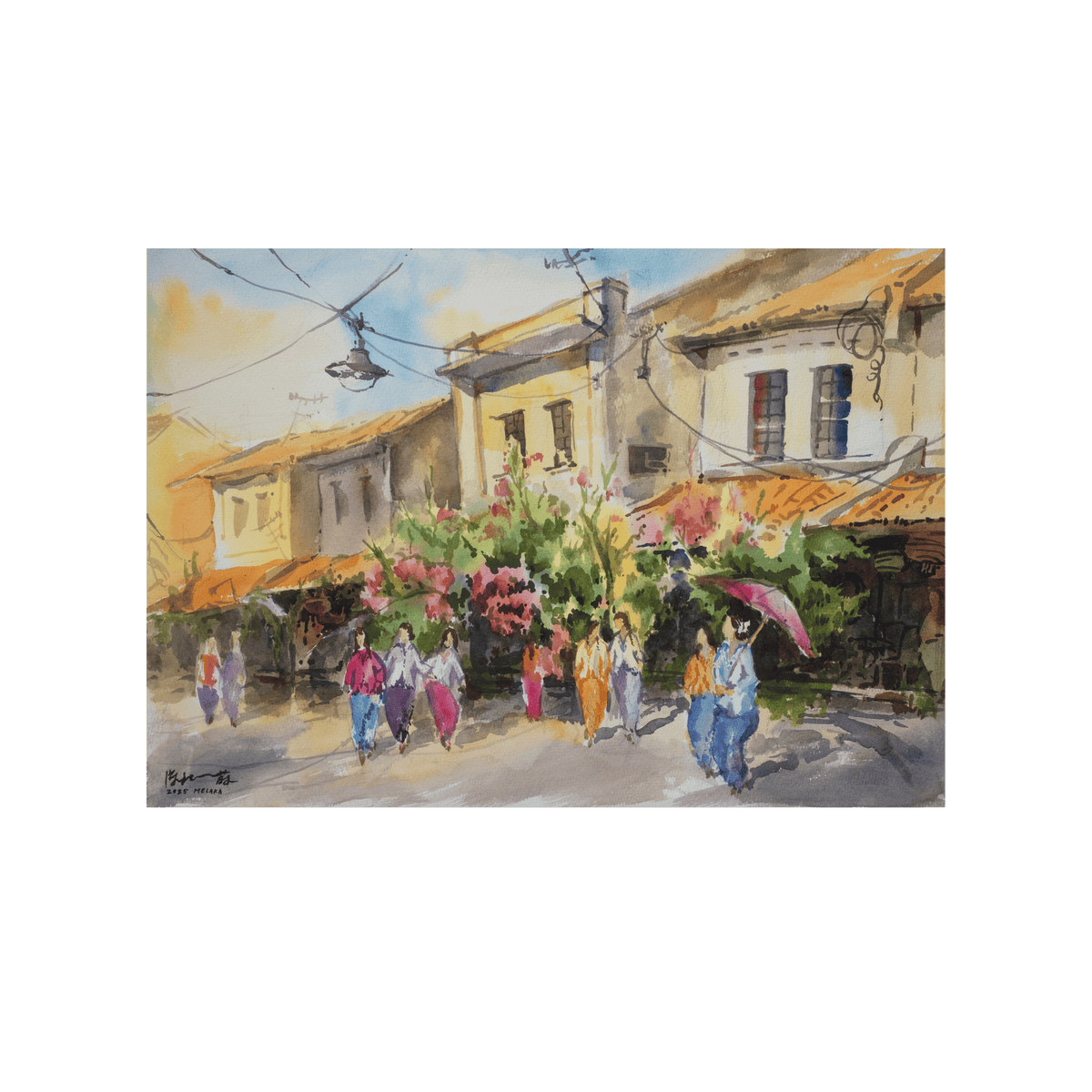 Evenings in Melaka by Chin Wei