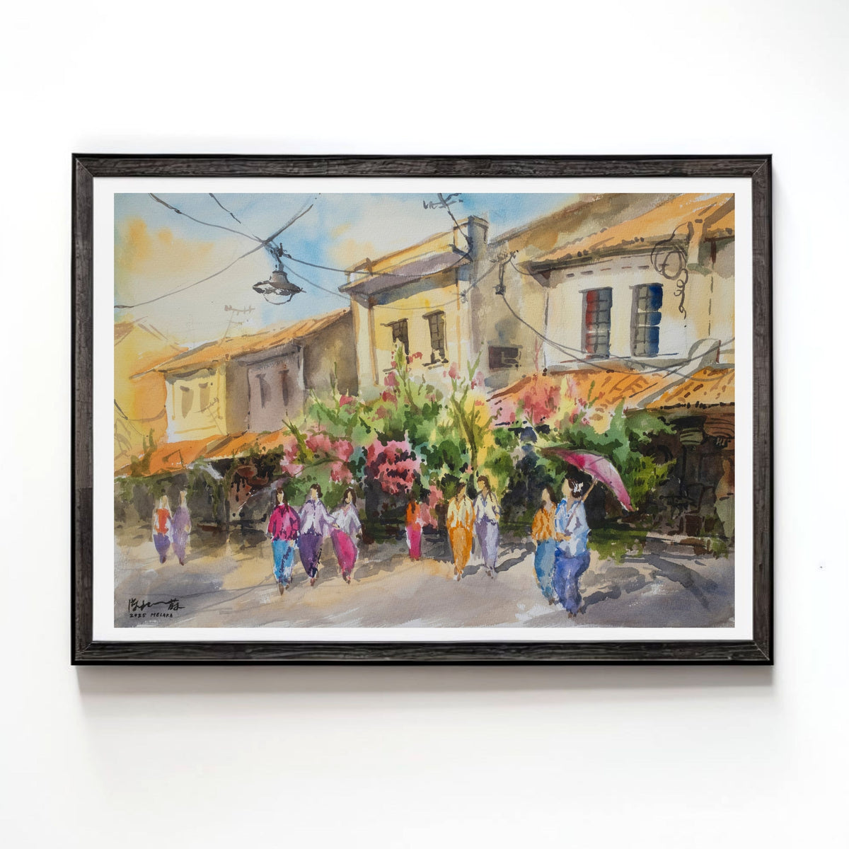 Evenings in Melaka by Chin Wei