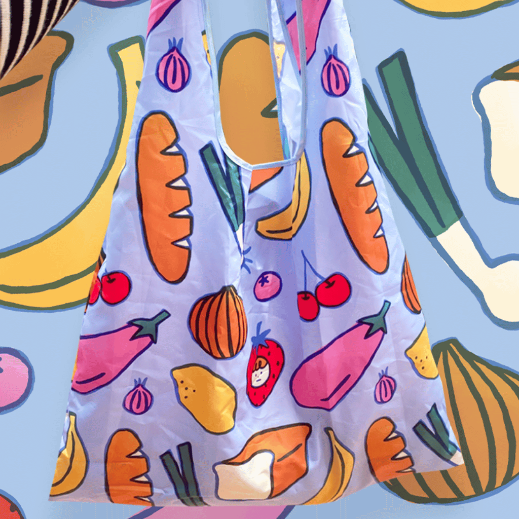 Groceries Shopper Bag by Yaminisa