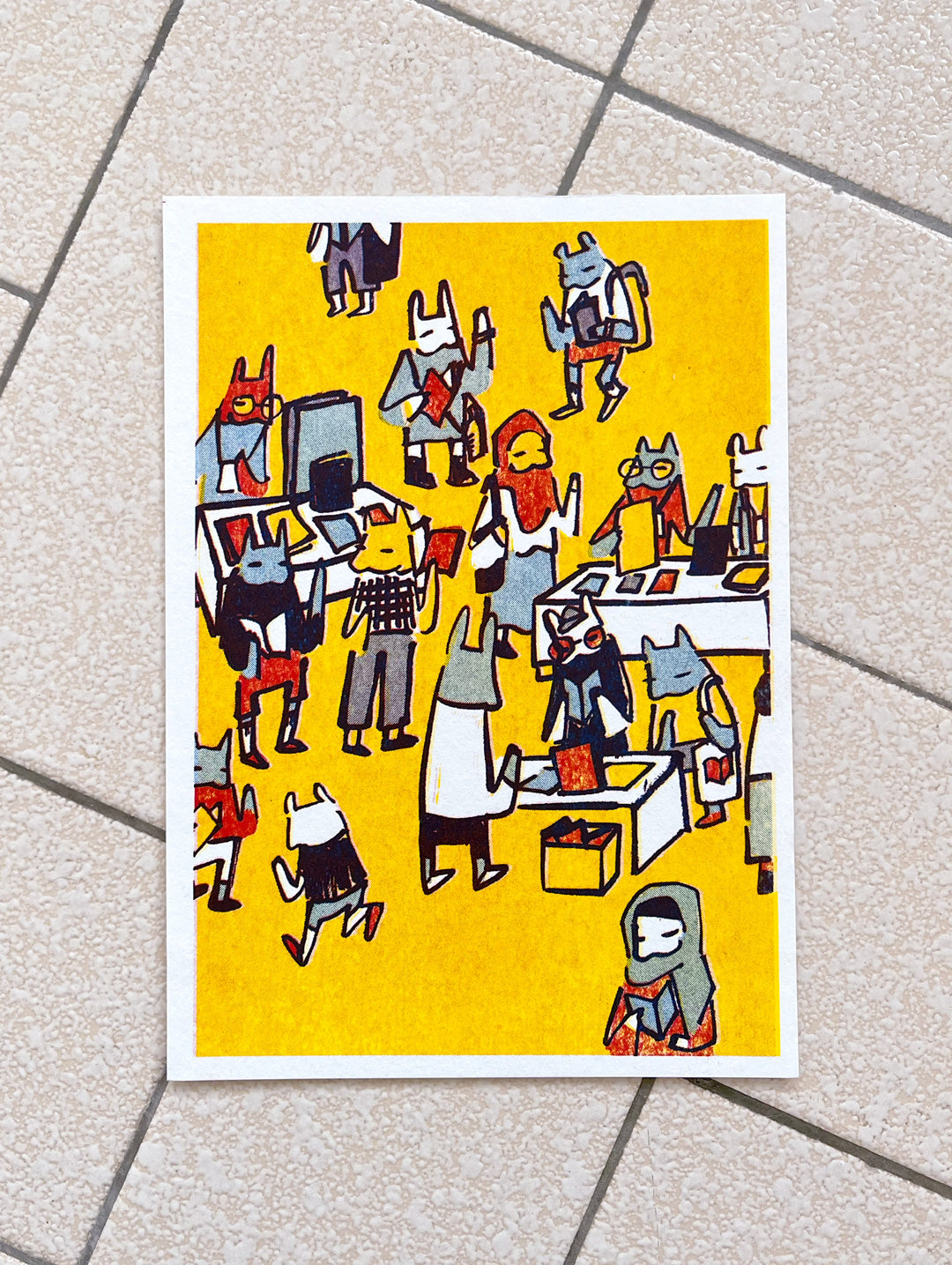Art Book Fair (Yellow) by Shui Wong