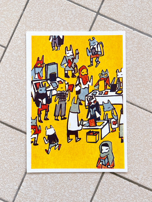 Art Book Fair (Yellow) by Shui Wong