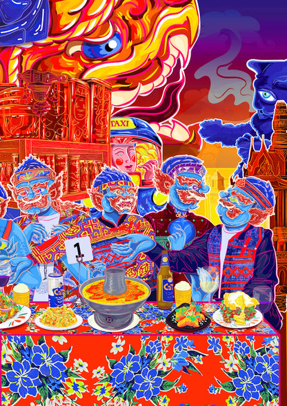 Last Supper in BANGKOK by PRAWR