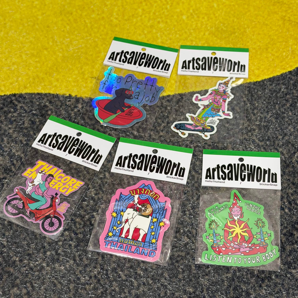 Signature Sticker Set by ArtSaveWorld