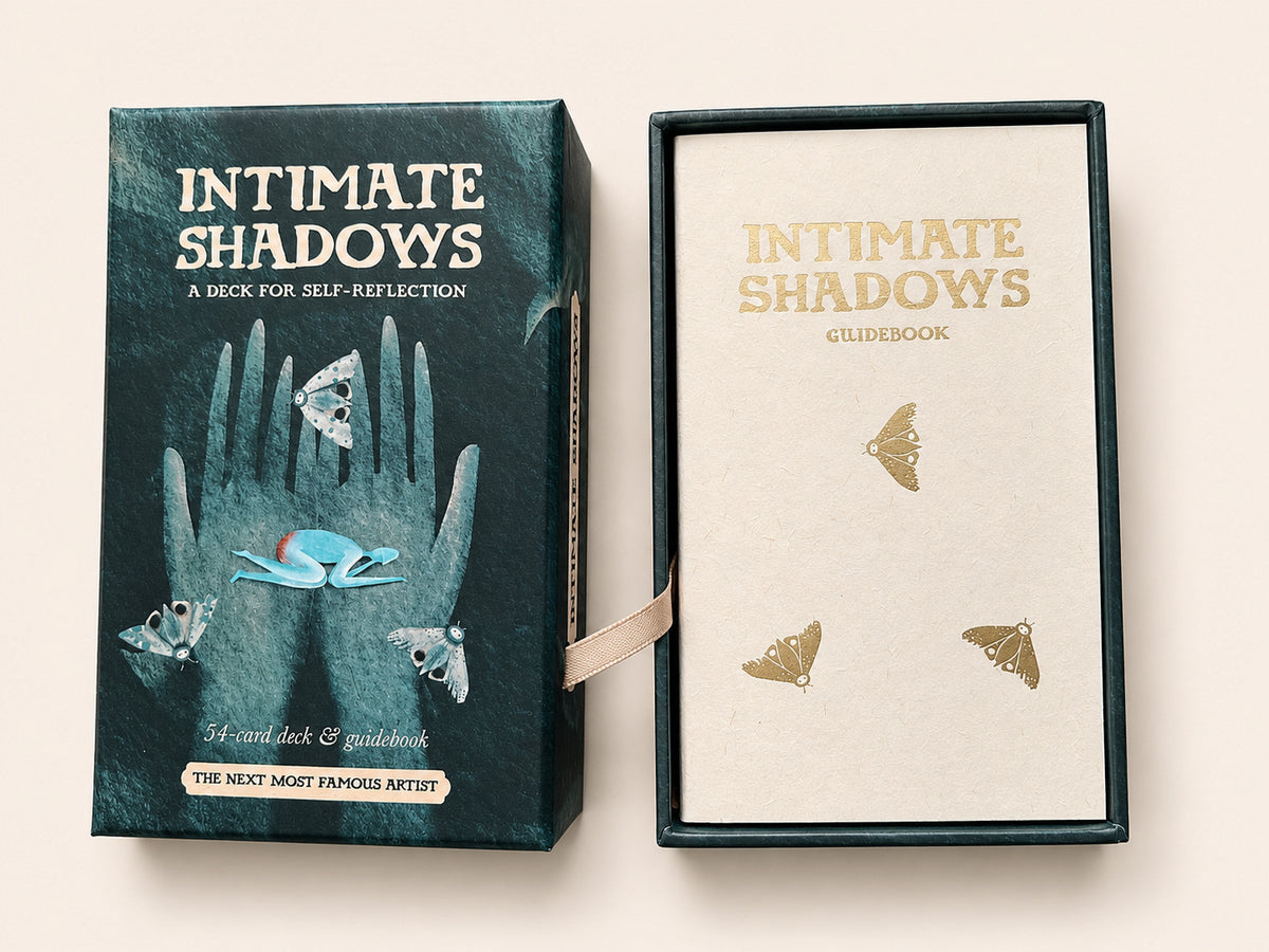 Intimate Shadows Card Deck by The Next Most Famous Artist